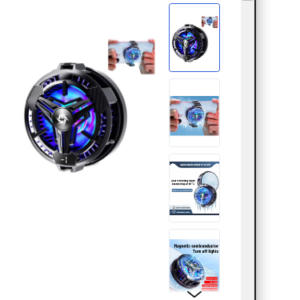 Phone Cooler, Phone Cooling Fan for